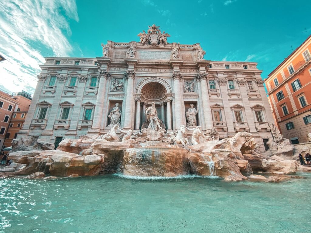 Fontana di Trevi em Roma