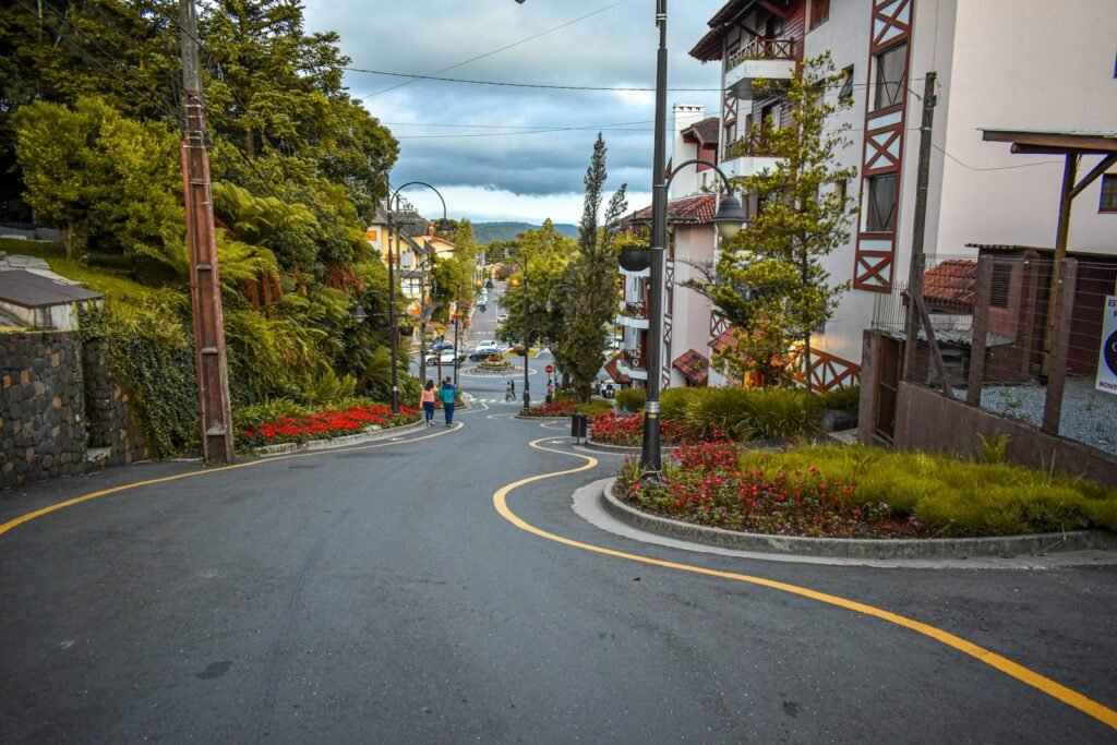 Rua torta - Gramado Brasil